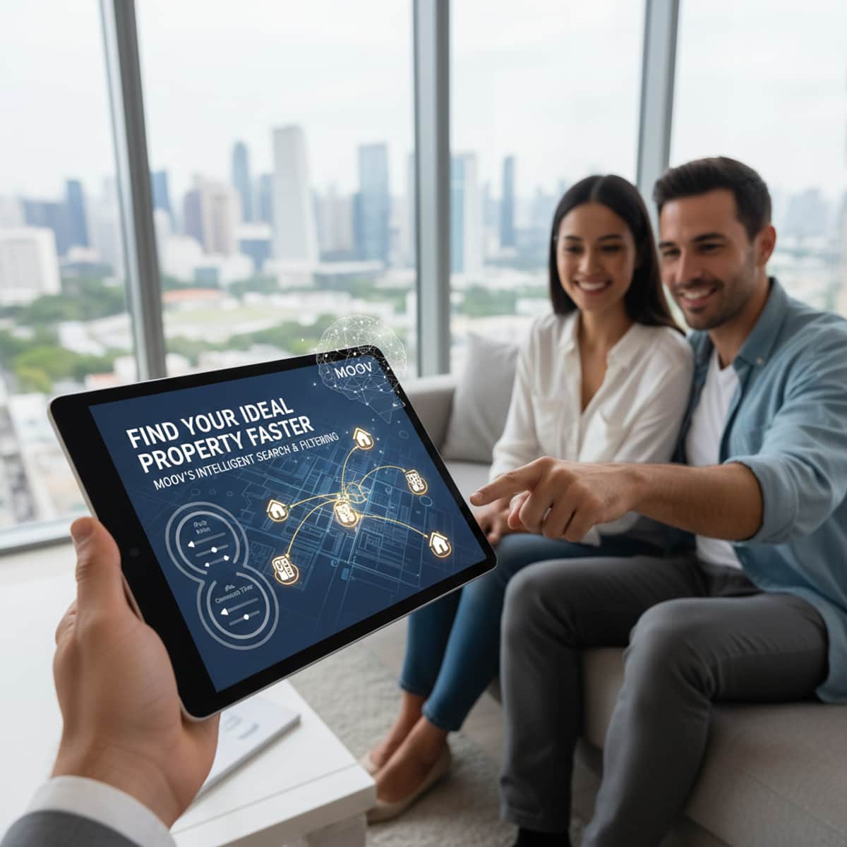 Find Your Ideal Property Faster: MOOV's Intelligent Search & Filtering